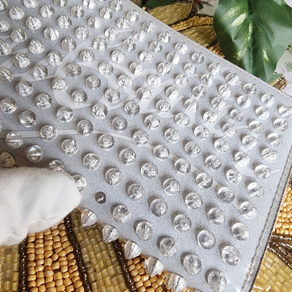 Authentic Christian Louboutin Studded Long Zippy Wallet